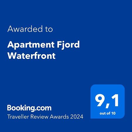 Apartment Fjord Waterfront Kotor Extérieur photo